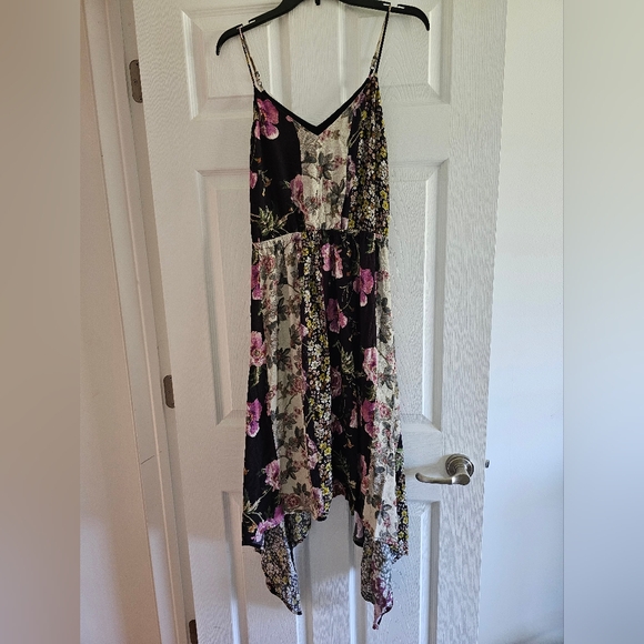 Karen Kane Womens Mixed-Print Cami Slip Dress, Multicolored - Picture 3 of 4